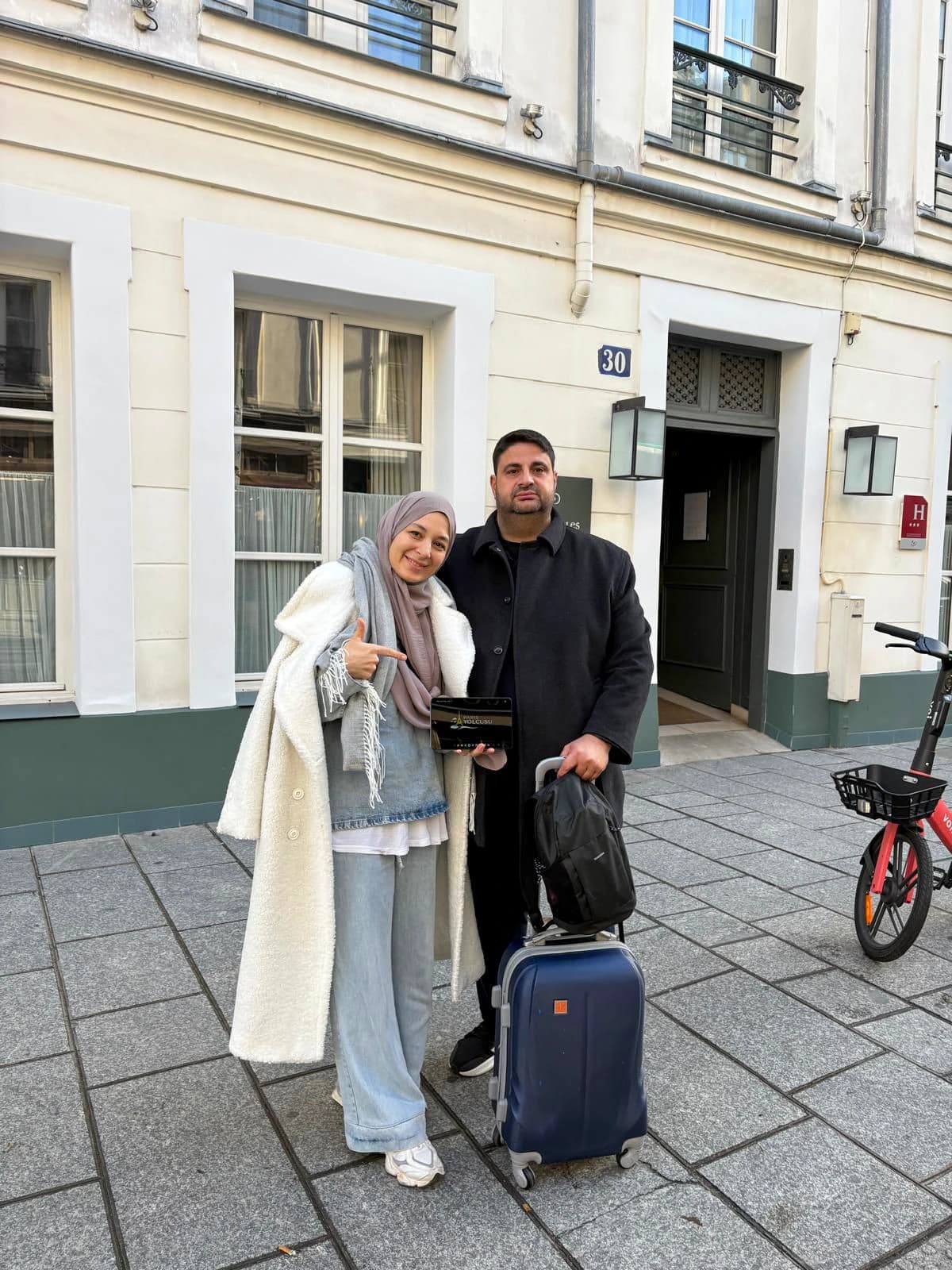 Tarık bey paris CDG havalimanından Paris şehir merkezine yolculuğu sağlandı